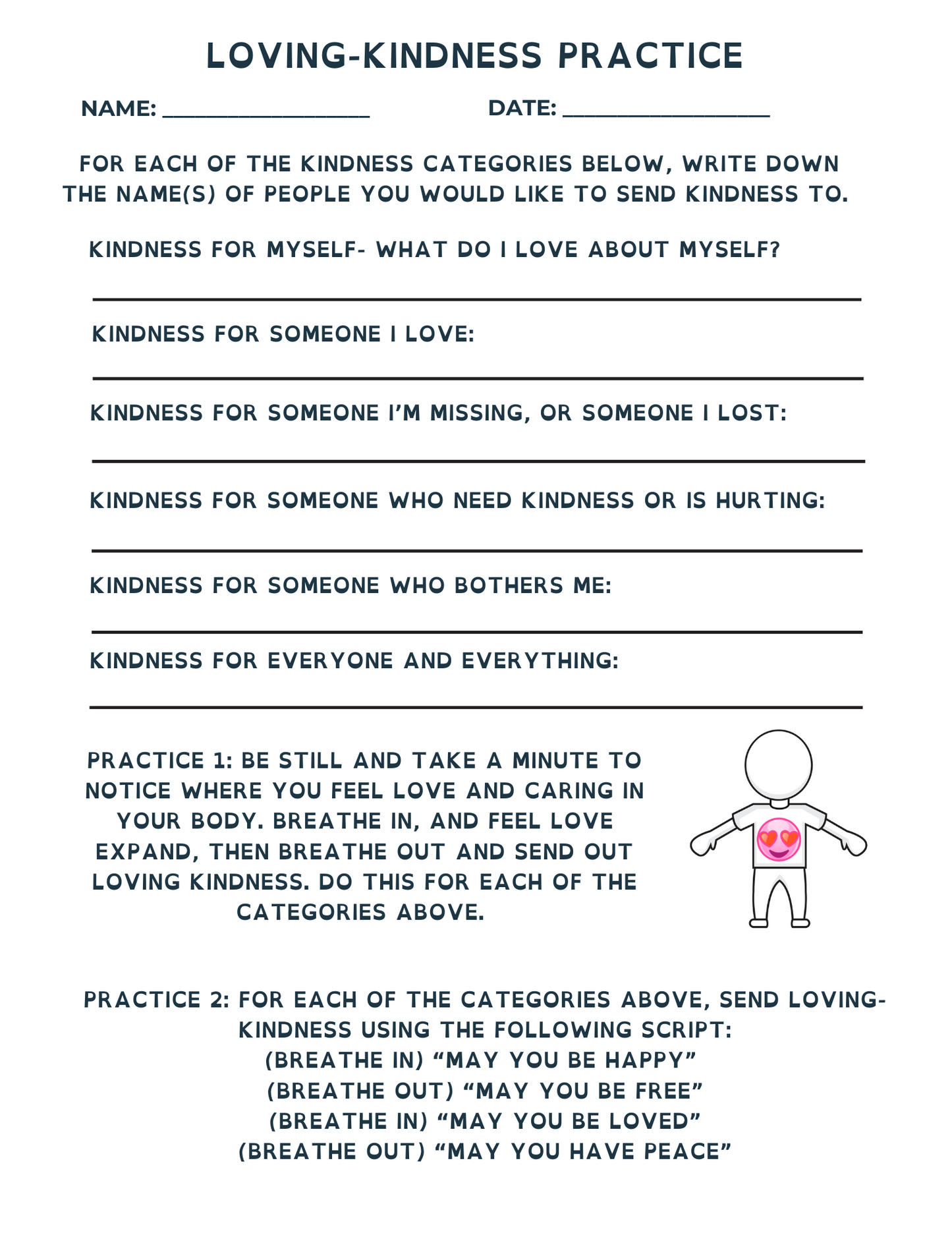 Loving-kindness Lesson