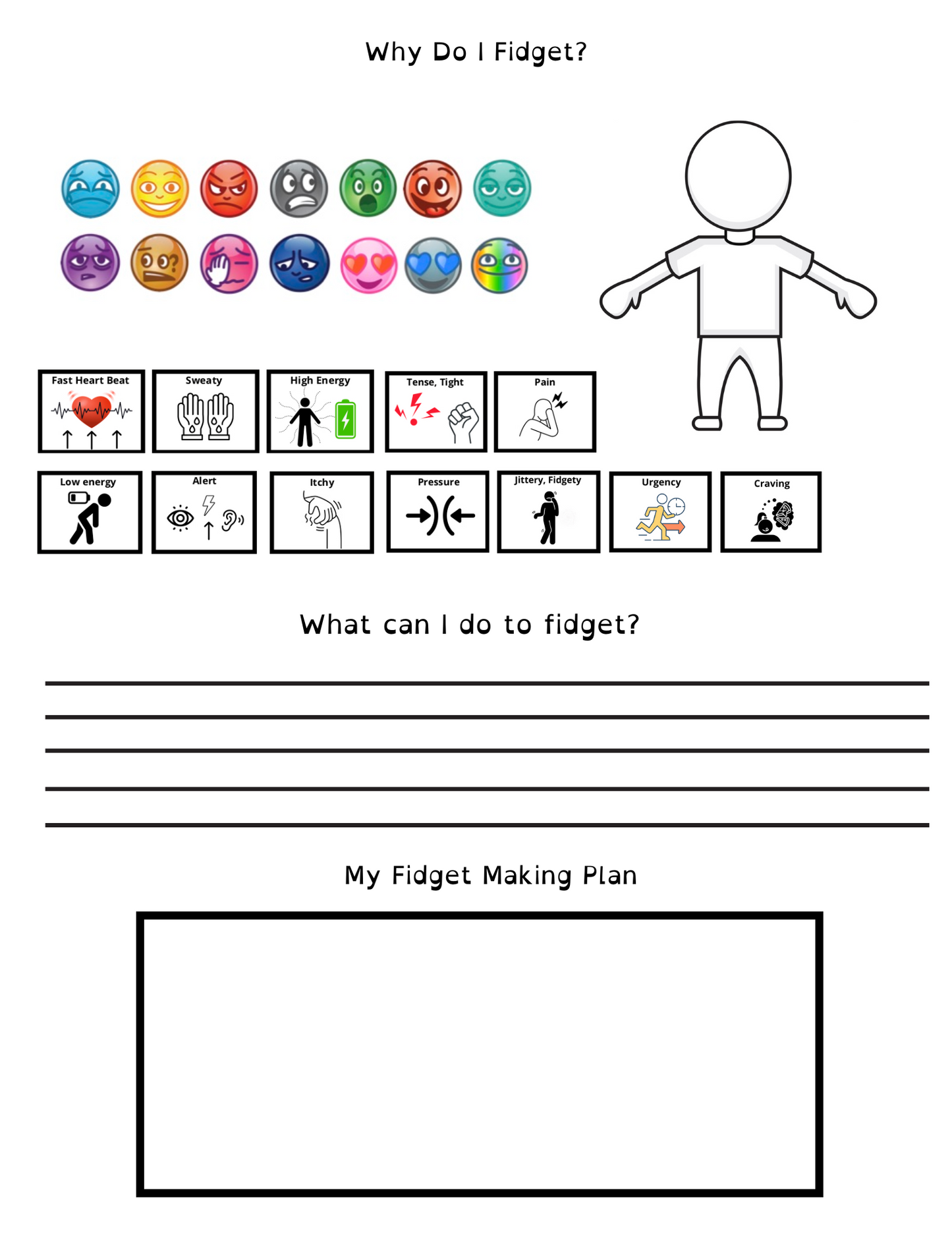 Fidget Lesson