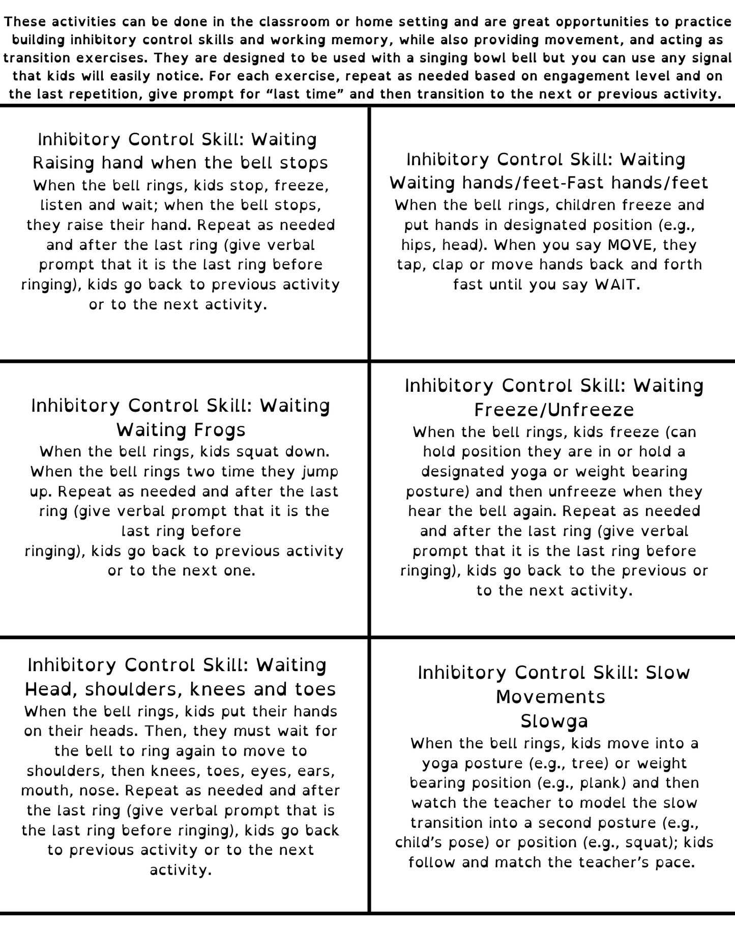 Impulsivity and Urges Lesson