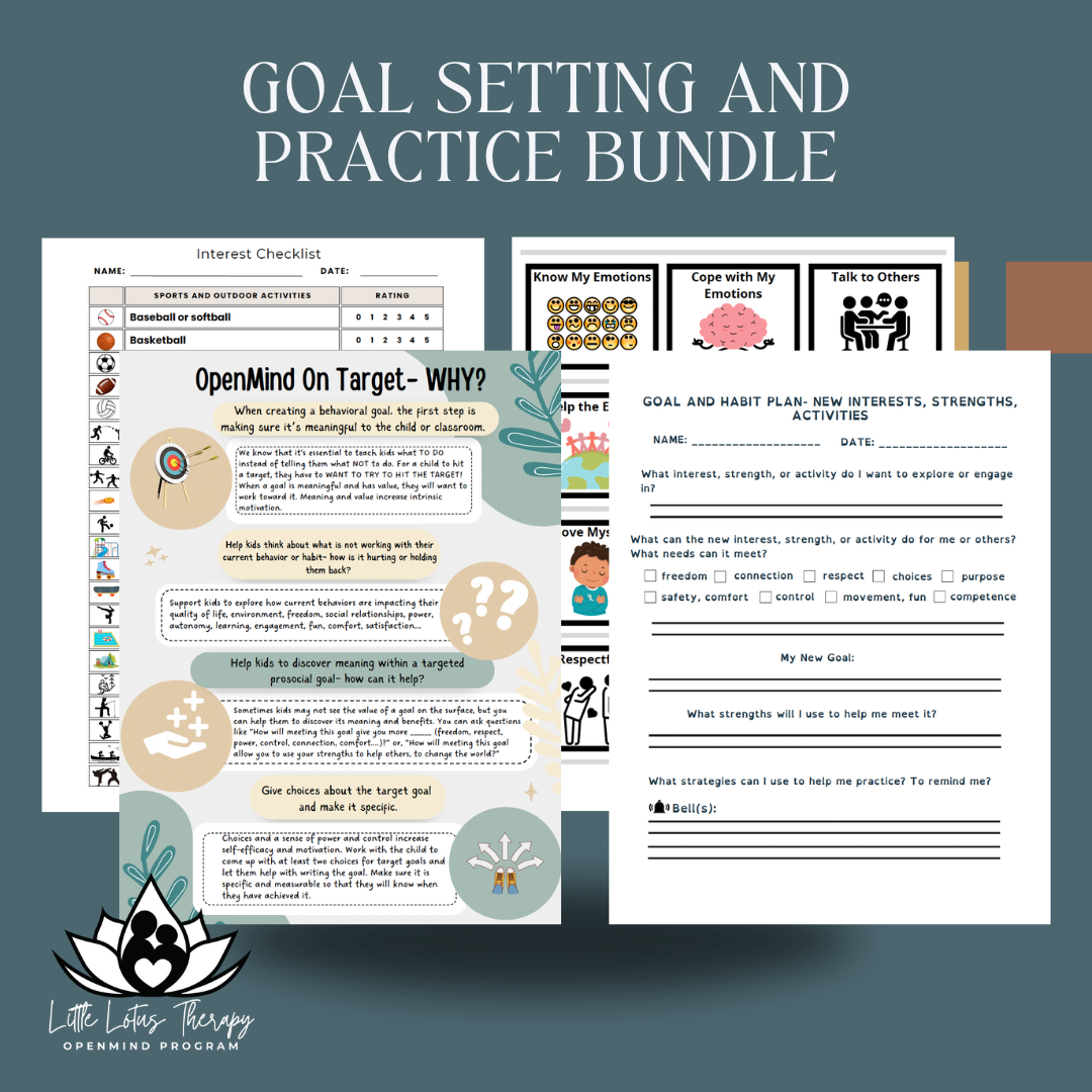 Goal Setting and Practice Bundle