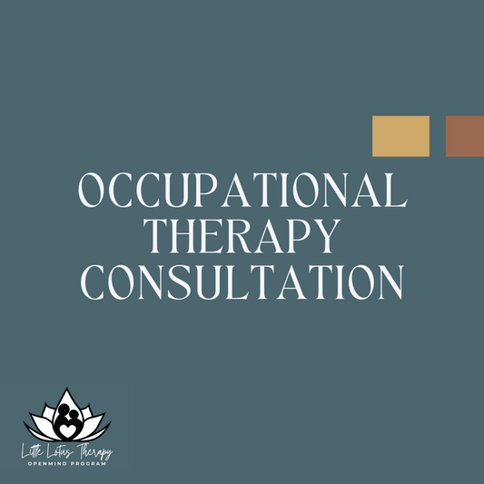 *COMING SOON* Occupational Therapy Consultation