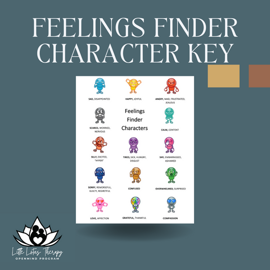 Feelings Finder Character Key