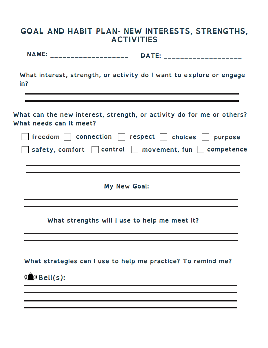 Goal Setting and Practice Bundle