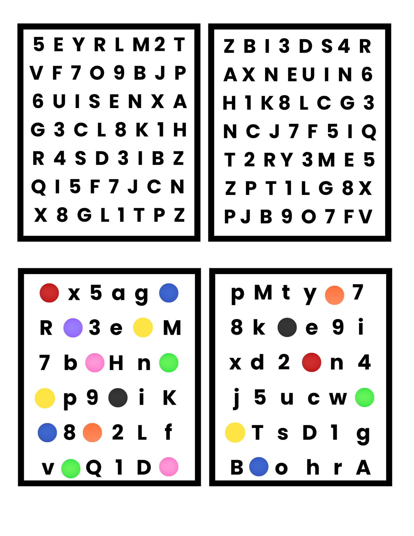 eye exercise resources