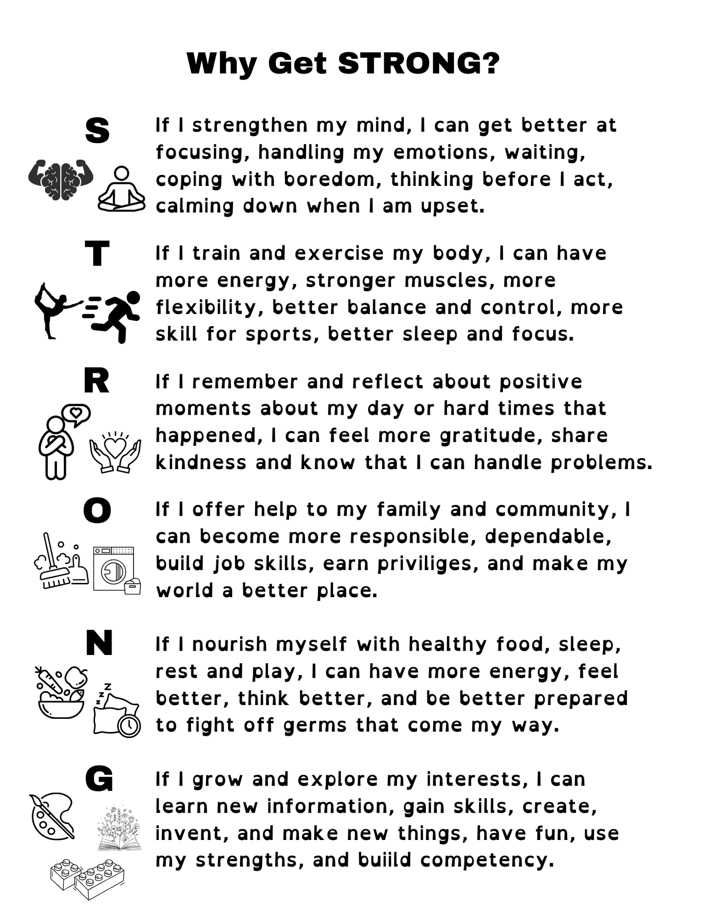 Motivation lesson and goal setting worksheets