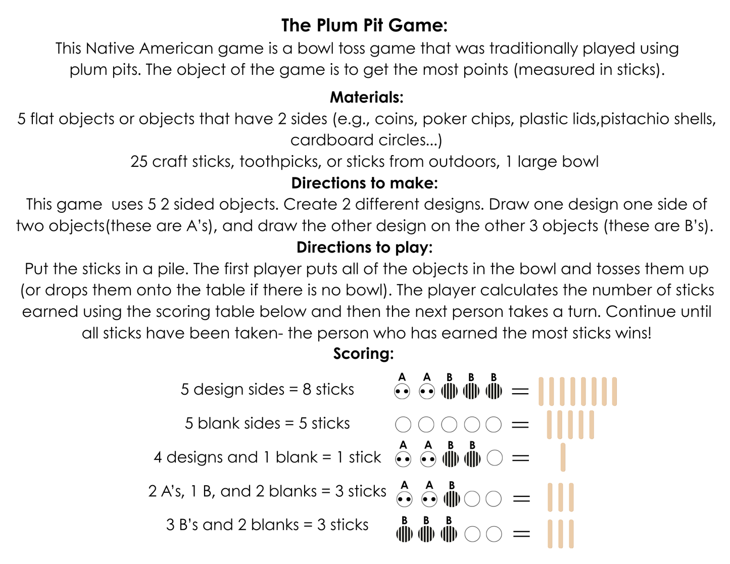 Four Native American games