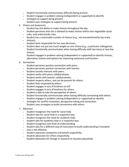 Meaningful Occupational Engagement Checklist and Self-Assessment