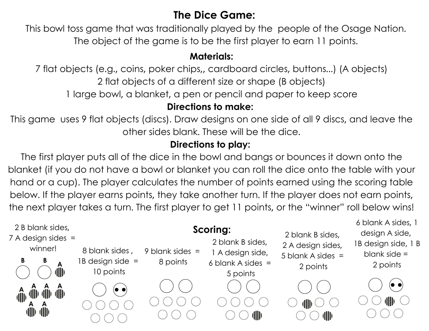 Four Native American games