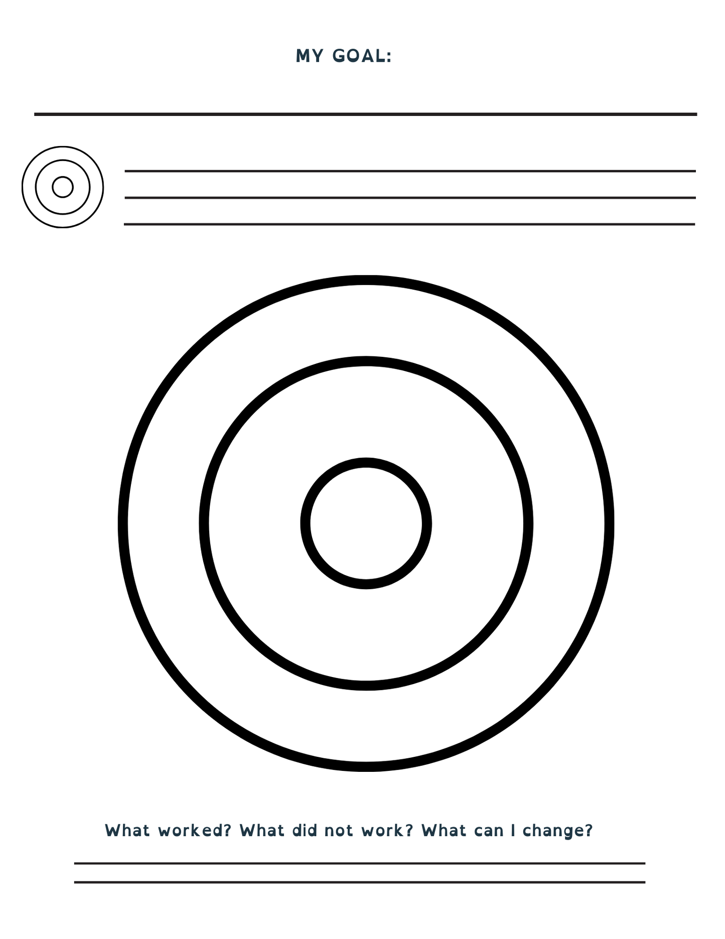 Motivation lesson and goal setting worksheets