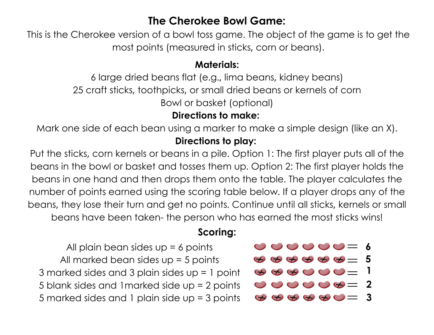 Four Native American games