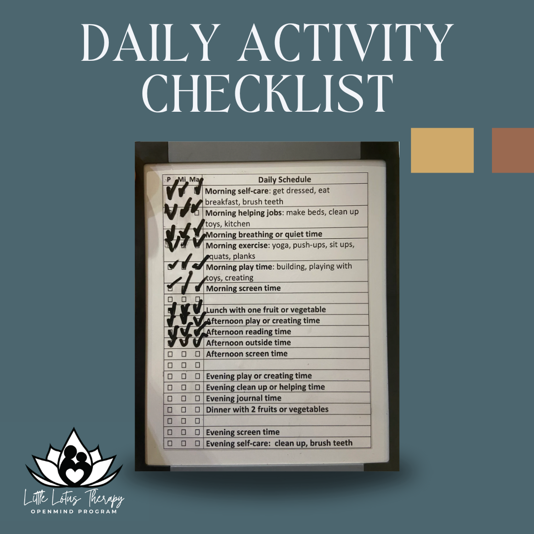 Daily Activity Checklist