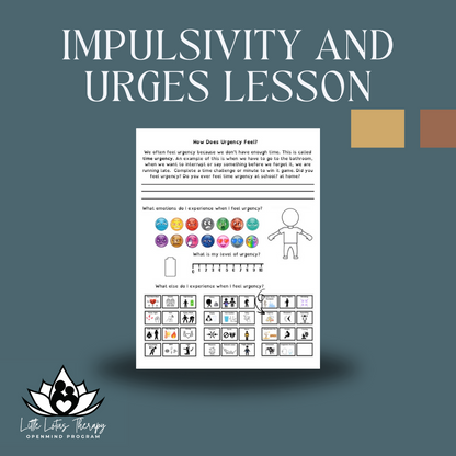 Impulsivity and Urges Lesson