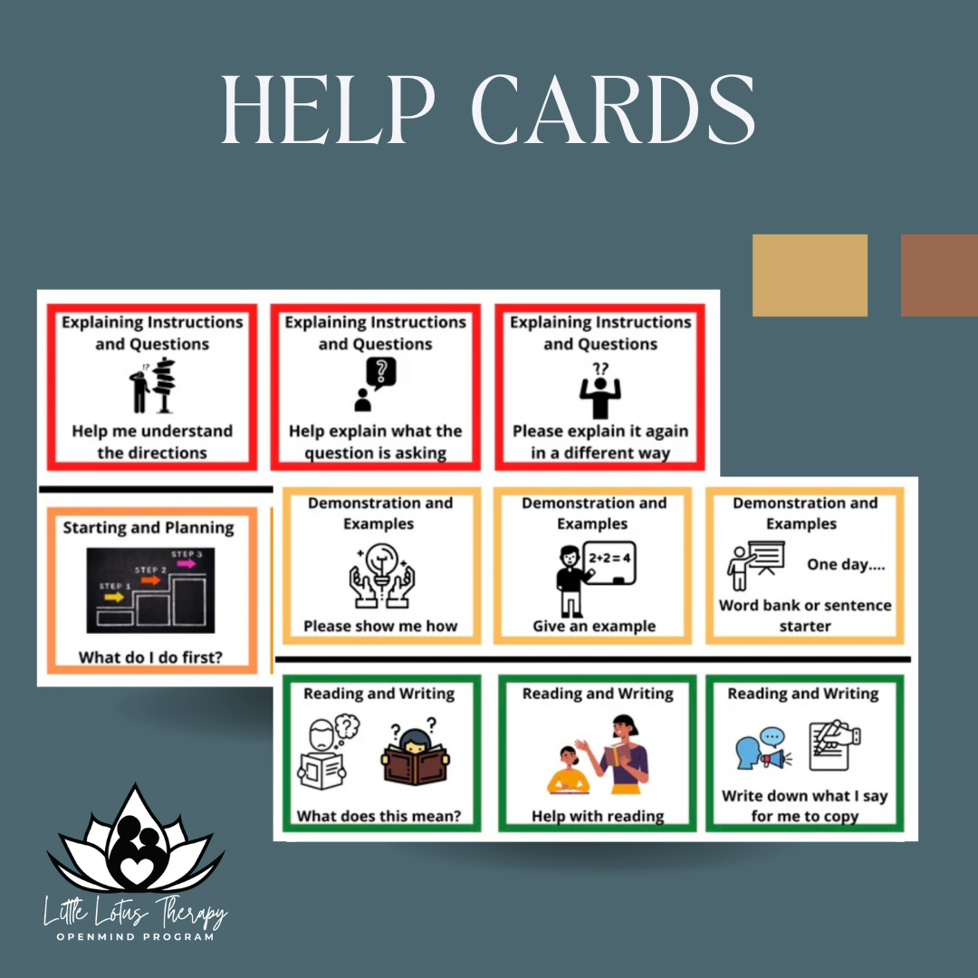 Help Cards – Little Lotus Therapy