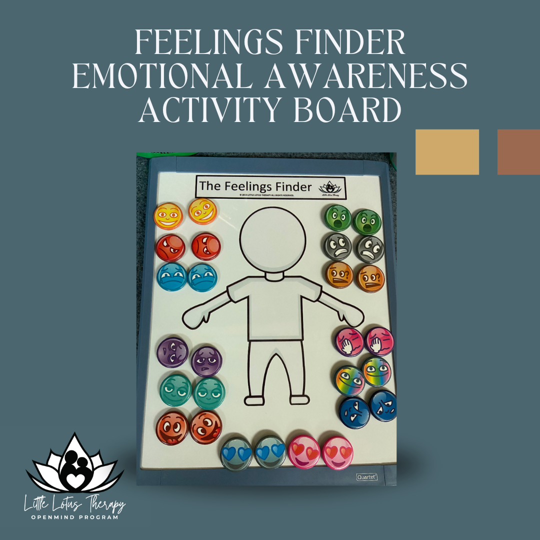 Feelings Finder Emotional Awareness Activity Board