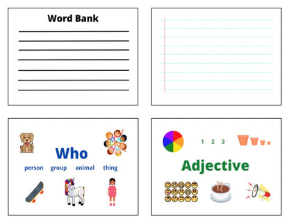 Strong Sentences Multi-Sensory Writing Bundle