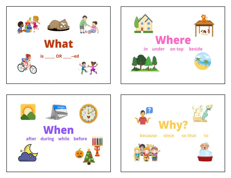 Strong Sentences Multi-Sensory Writing Bundle