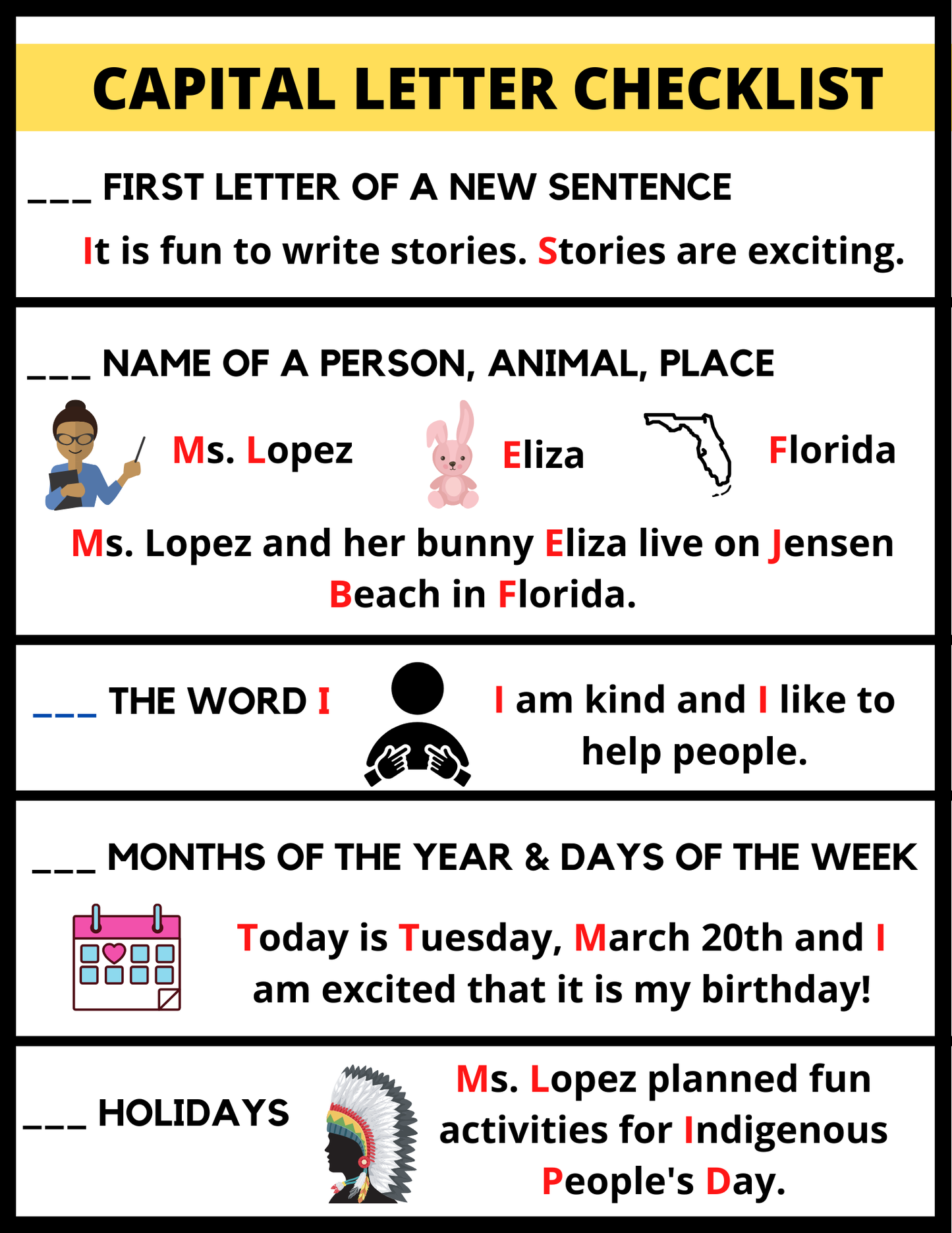 Strong Sentences Multi-Sensory Writing Bundle