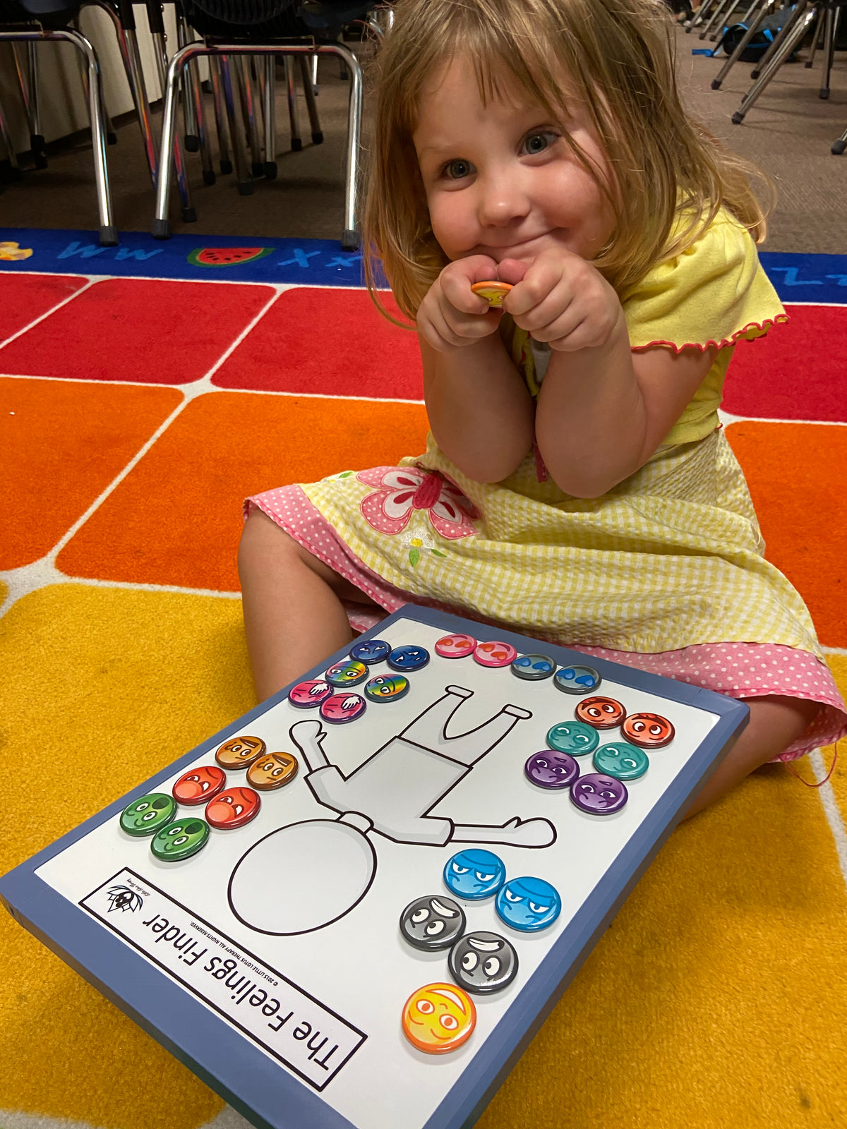 Feelings Finder Emotional Awareness Activity Board – Little Lotus Therapy