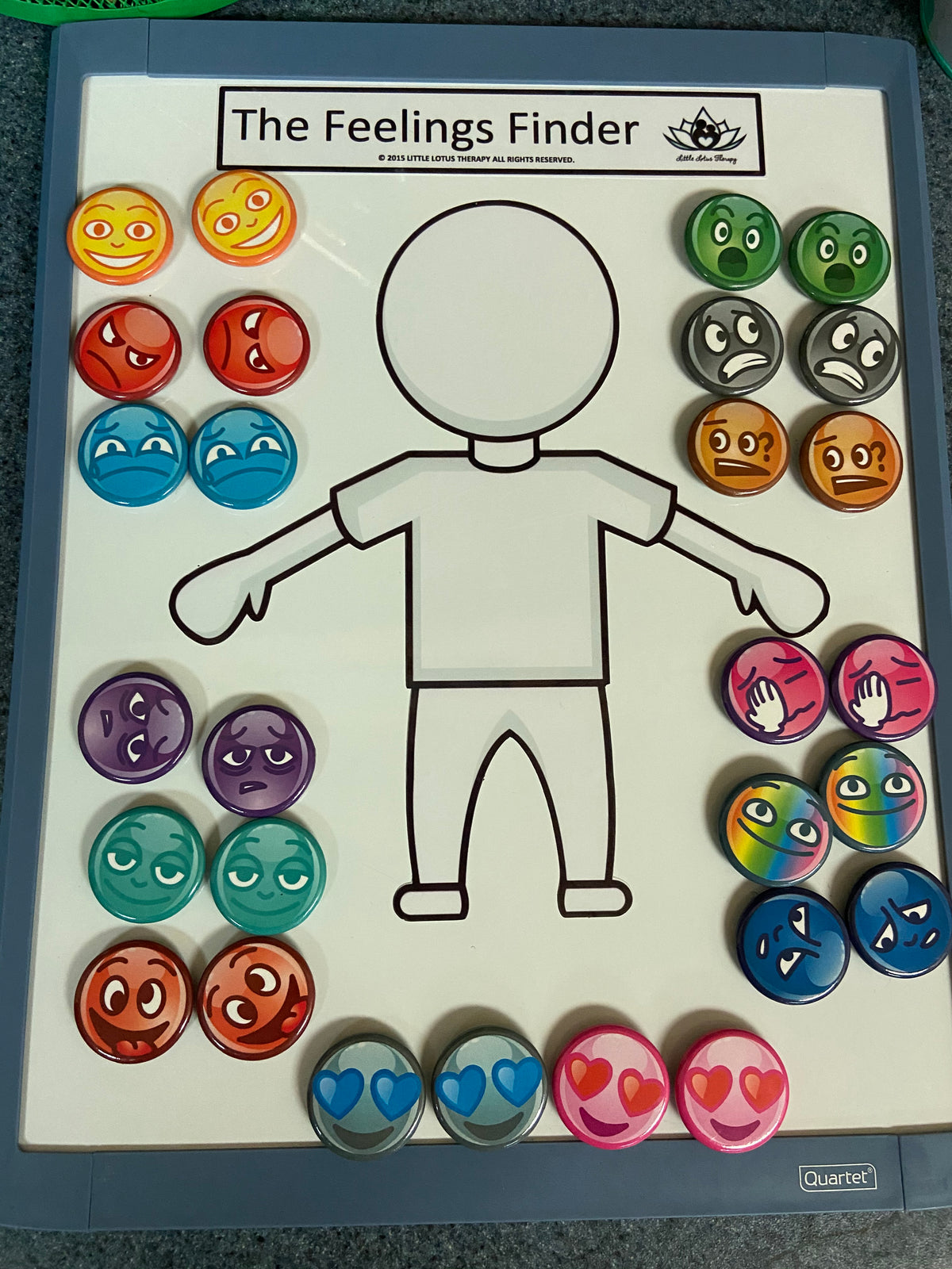 Feelings Finder Emotional Awareness Activity Board – Little Lotus Therapy